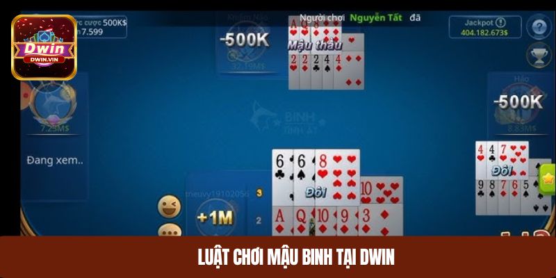 Luật chơi mậu binh tại DWIN