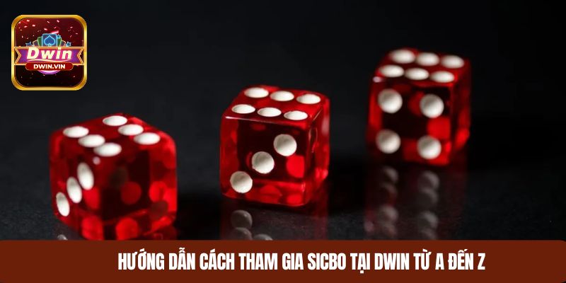 Hướng dẫn cách tham gia sicbo tại DWIN từ A đến Z